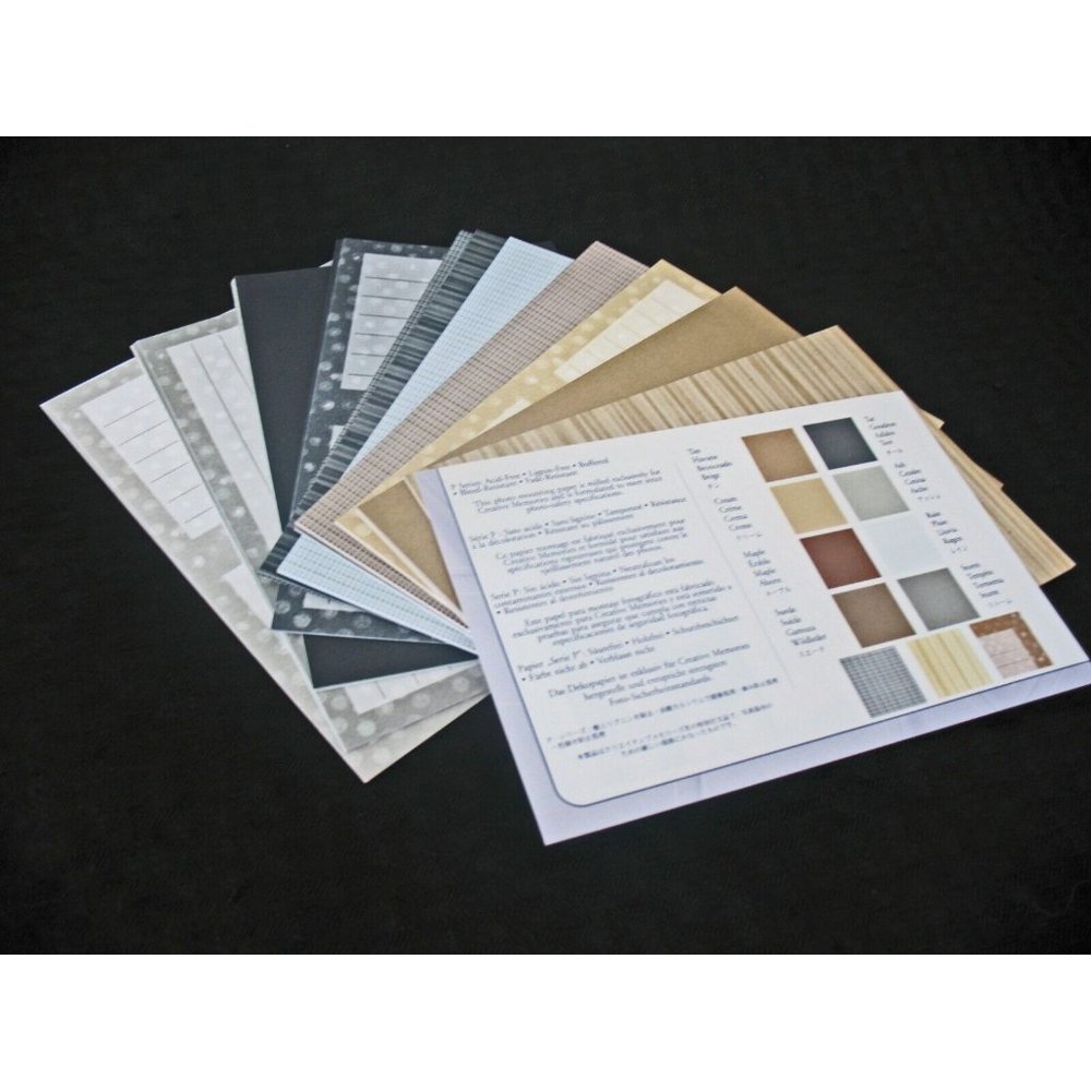 Storybox Photo Mats & Journal NIP Metro 96 pieces all double-sided. 4.5x6.5